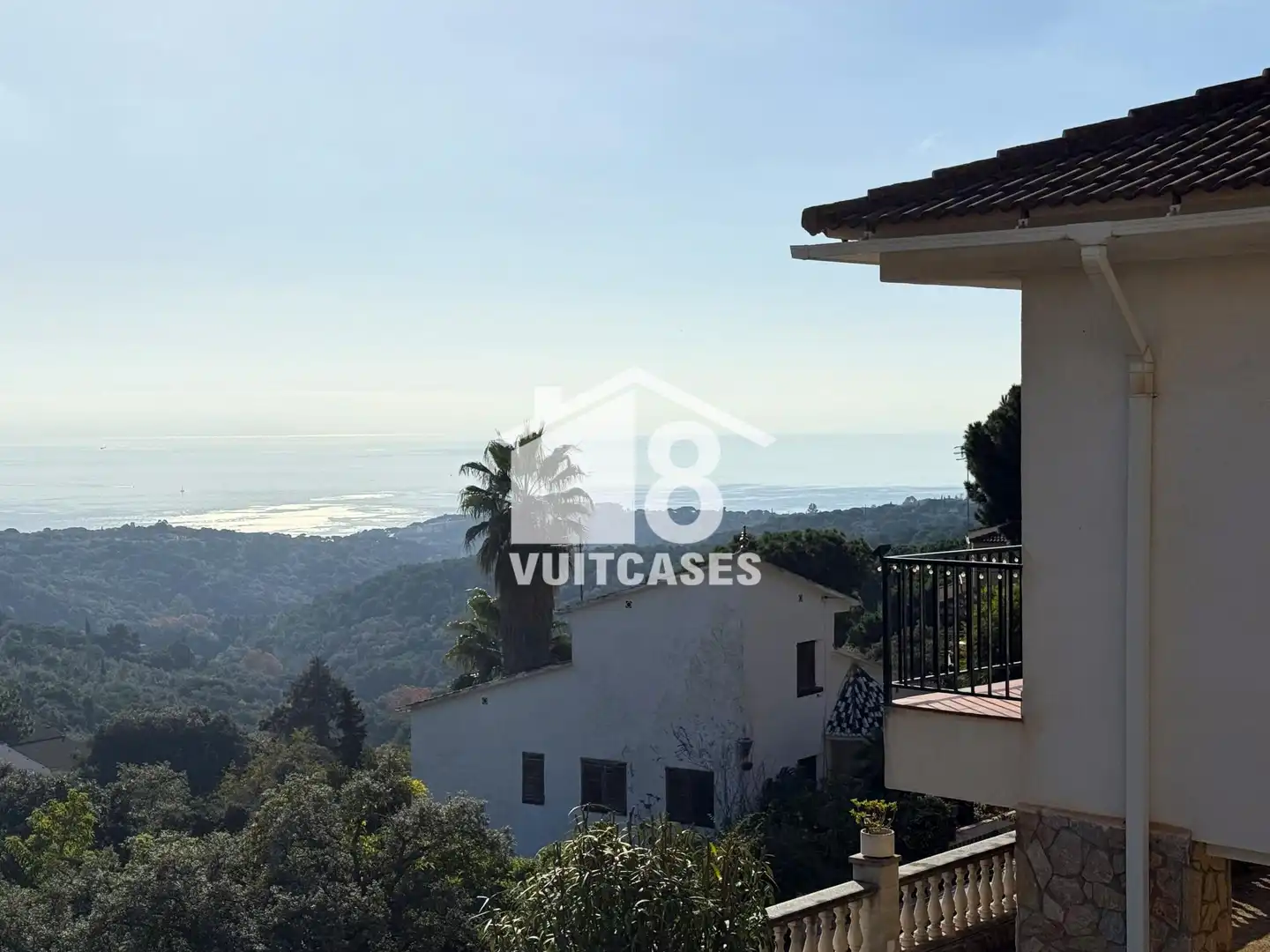 Vista exterior de Casa o xalet en venda en Arenys de Munt amb Calefacció, Terrassa i Traster