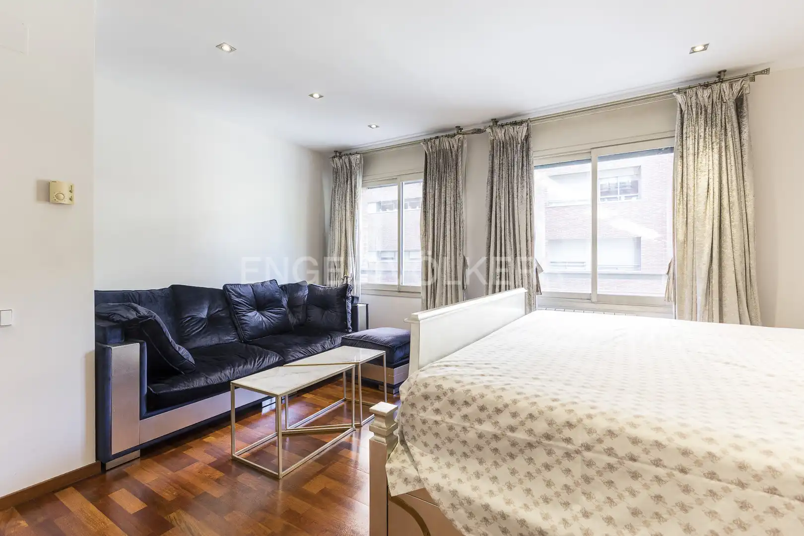 Habitación de Piso de alquiler en Barcelona con Aire acondicionado, Calefacción y Jardín privado