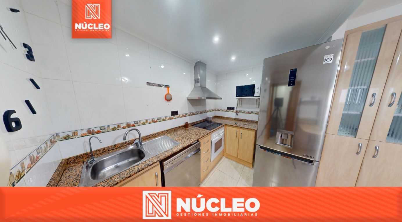 Kitchen of Flat for sale in Alicante / Alacant  with Air Conditioner, Furnished and Oven