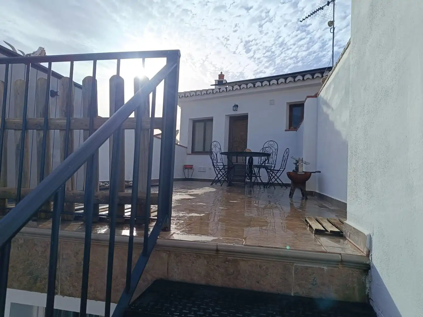 Terrassa de Apartament de lloguer en Villanueva del Rosario