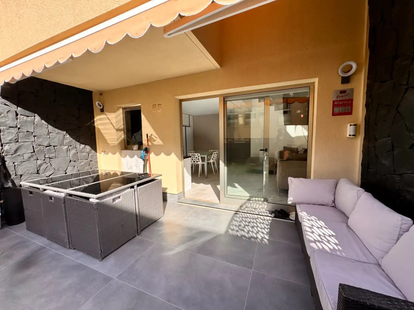 Terraza de Casa adosada en venta en San Miguel de Abona con Aire acondicionado, Terraza y Trastero
