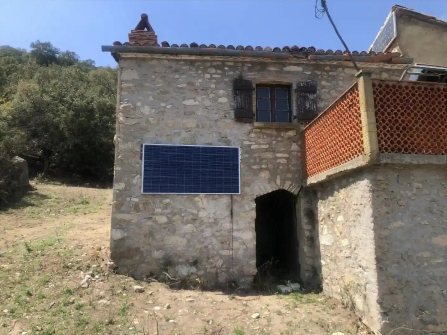 Vista exterior de Finca rústica en venda en La Jonquera amb Balcó