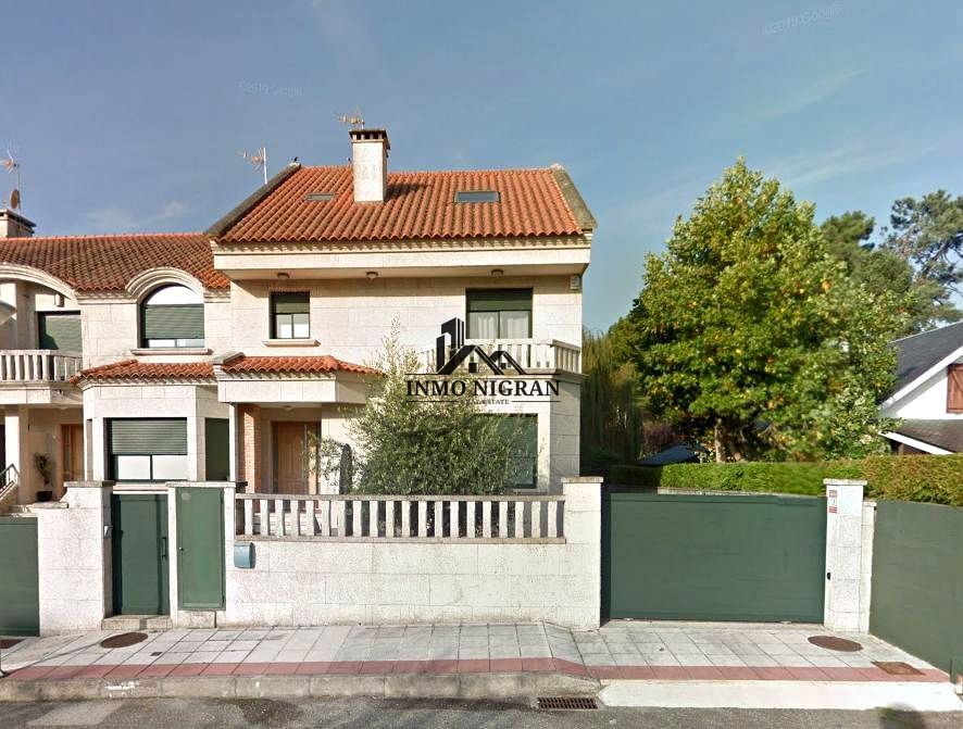 Exterior view of Single-family semi-detached to rent in Nigrán  with Heating, Private garden and Terrace