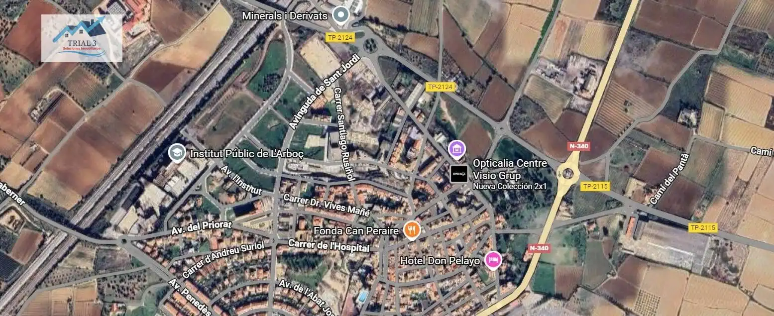 Vista exterior de Piso en venta en L'Arboç