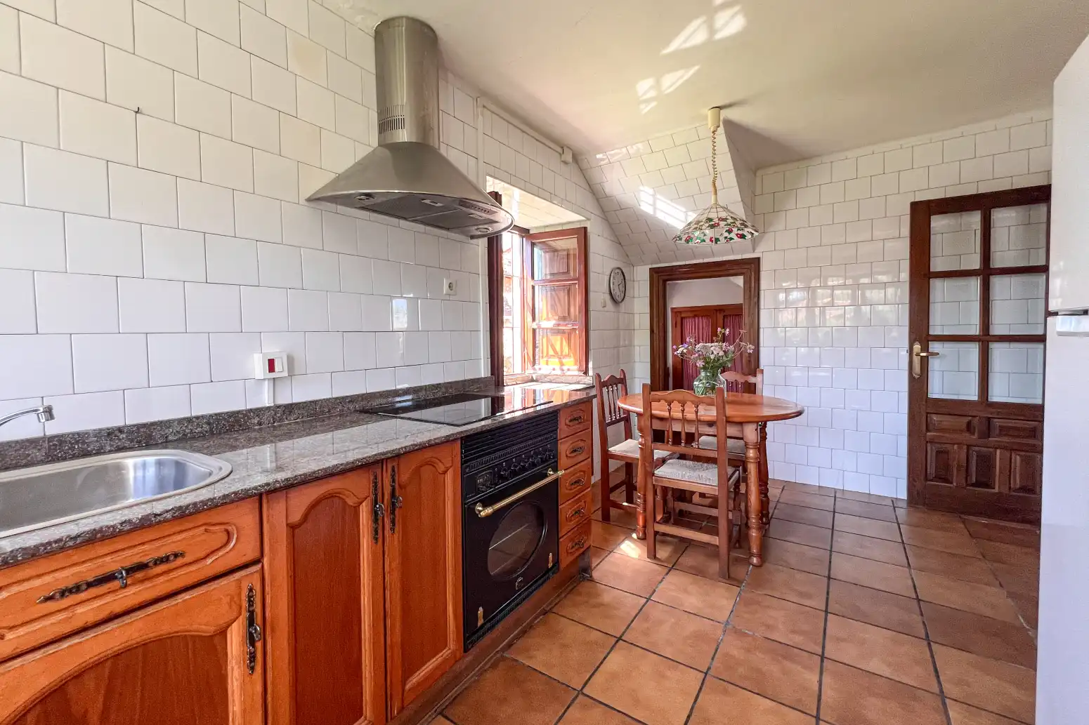 Cocina de Casa o chalet en venta en Mazcuerras con Calefacción, Jardín privado y Parquet