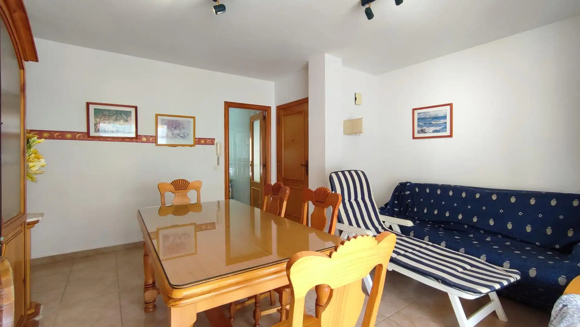 Comedor de Apartamento en venta en Xeraco con Terraza, Trastero y Piscina comunitaria