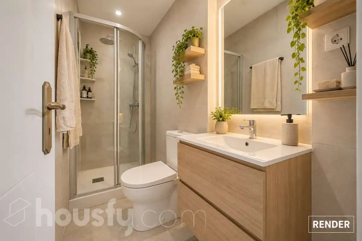 Bathroom of Flat for sale in Villaverde