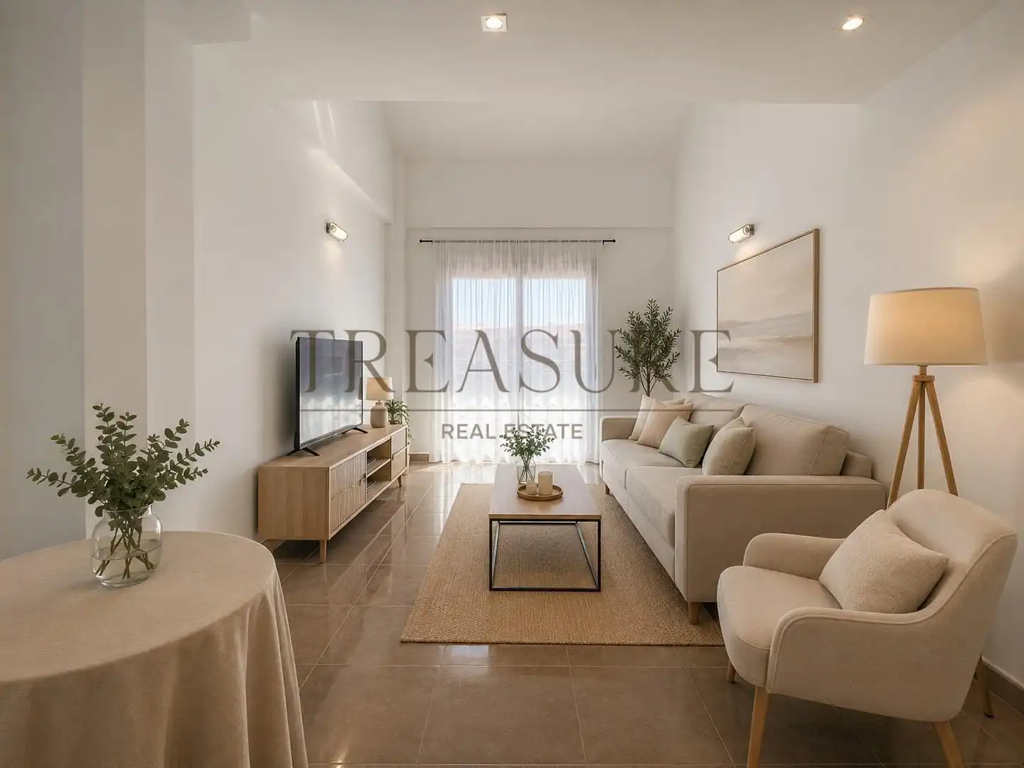 Sala de estar de Dúplex en venta en Las Torres de Cotillas con Aire acondicionado, Terraza y Trastero