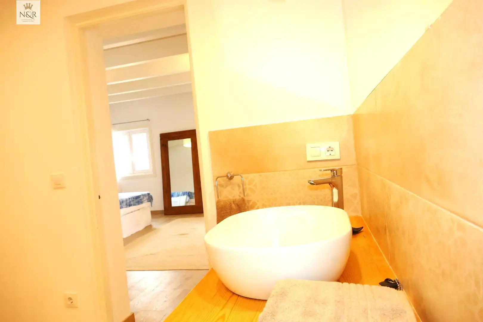 Bany de Casa o xalet en venda en Maó - Mahón amb Jardí privat, Parquet i Terrassa