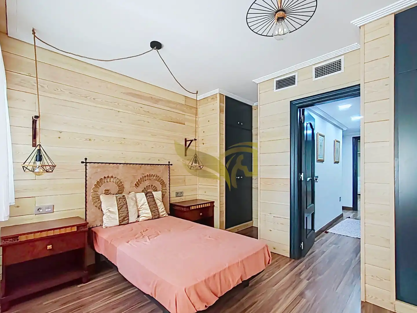 Habitación de Casa adosada en venta en Murcia con Aire acondicionado, Jardín privado y Parquet