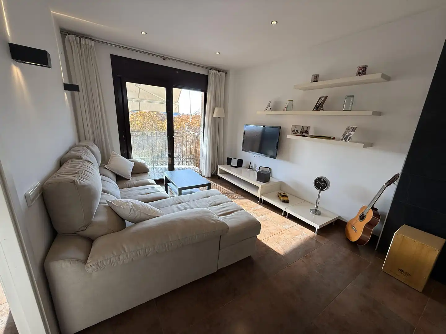 Wohnzimmer von Wohnungen zum Verkauf in El Vendrell mit Klimaanlage, Heizung und Terrasse