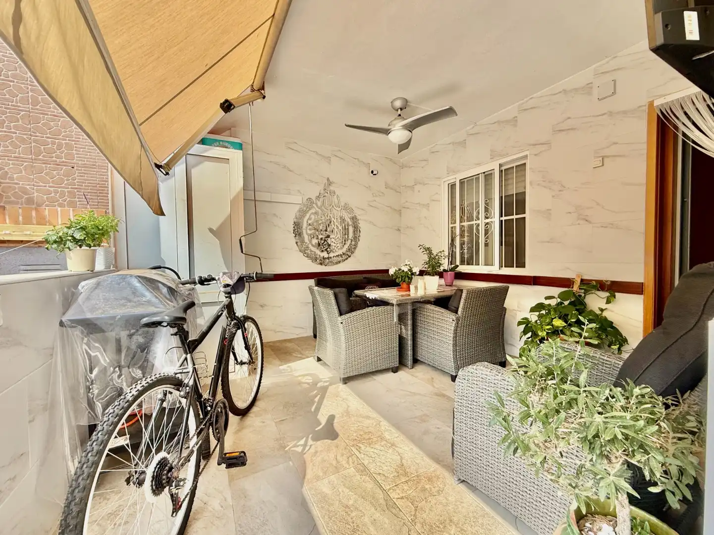 Terrace of Houses for sale in Los Alcázares  with Air Conditioner, Private garden and Terrace