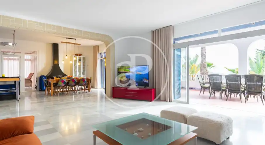 Sala de estar de Casa o chalet en venta en Águilas con Aire acondicionado, Jardín privado y Terraza