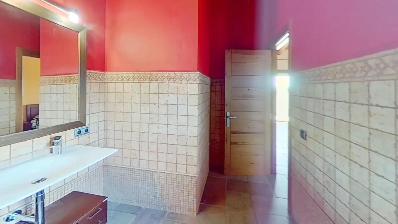 Baño de Casa o chalet en venta en San Jorge / Sant Jordi con Aire acondicionado, Calefacción y Jardín privado
