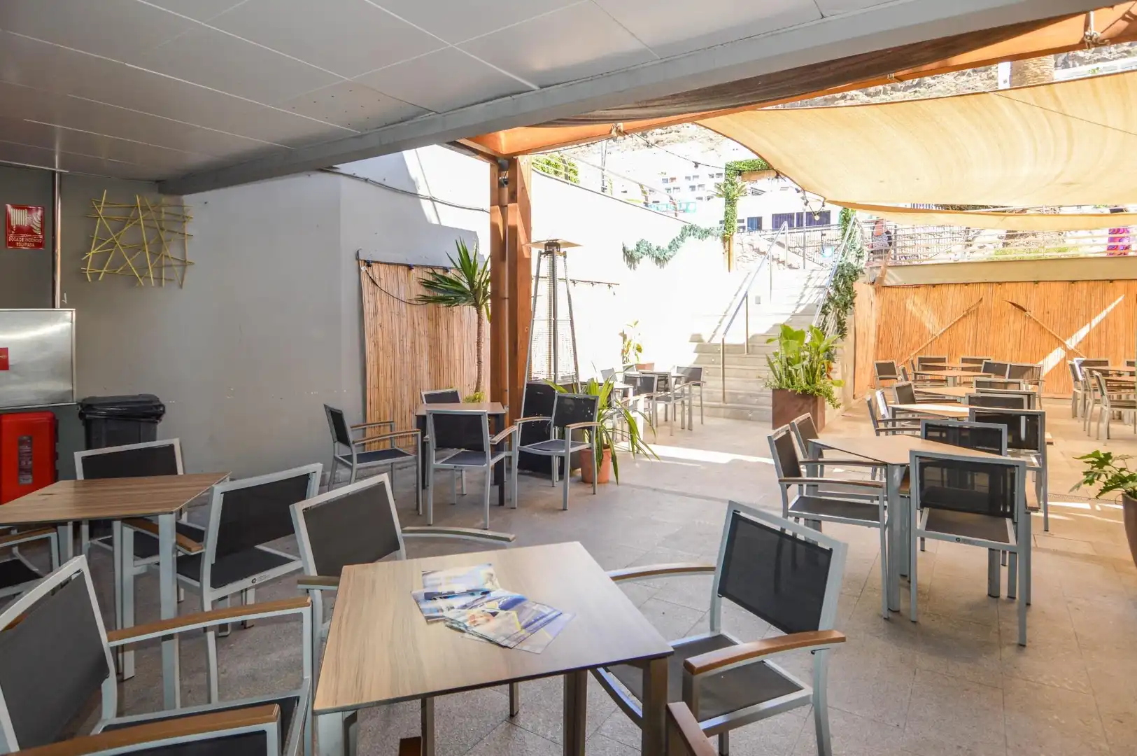 Terrassa de Local de lloguer en Mogán amb Terrassa