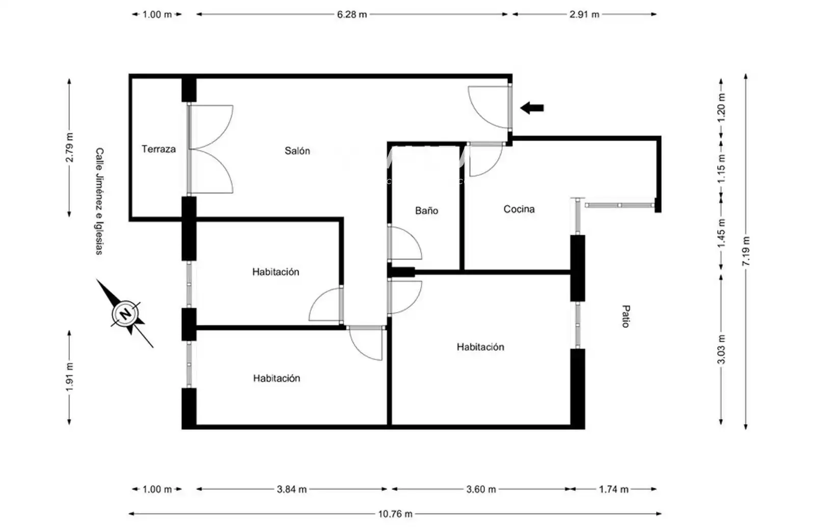 Piso en venta en Getafe con Terraza y Trastero