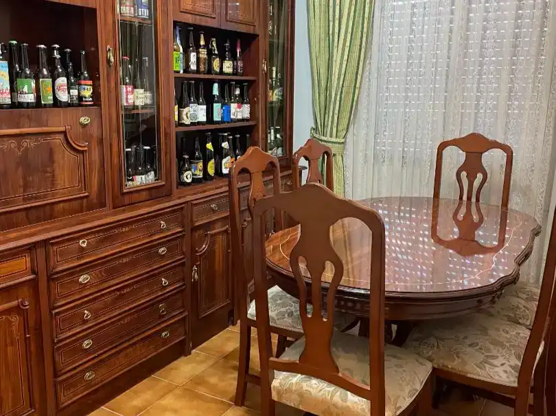 Esszimmer von Wohnung zur Miete in Mozoncillo mit Möbliert und Balkon