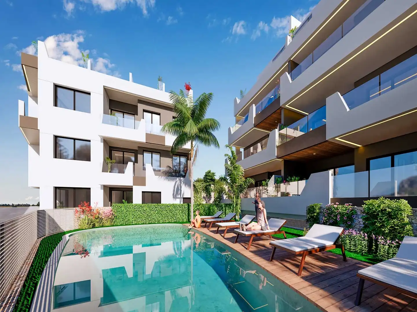 Appartement compact avec piscine à vendre à Calle Calle Pais Valenciano, imagen 2