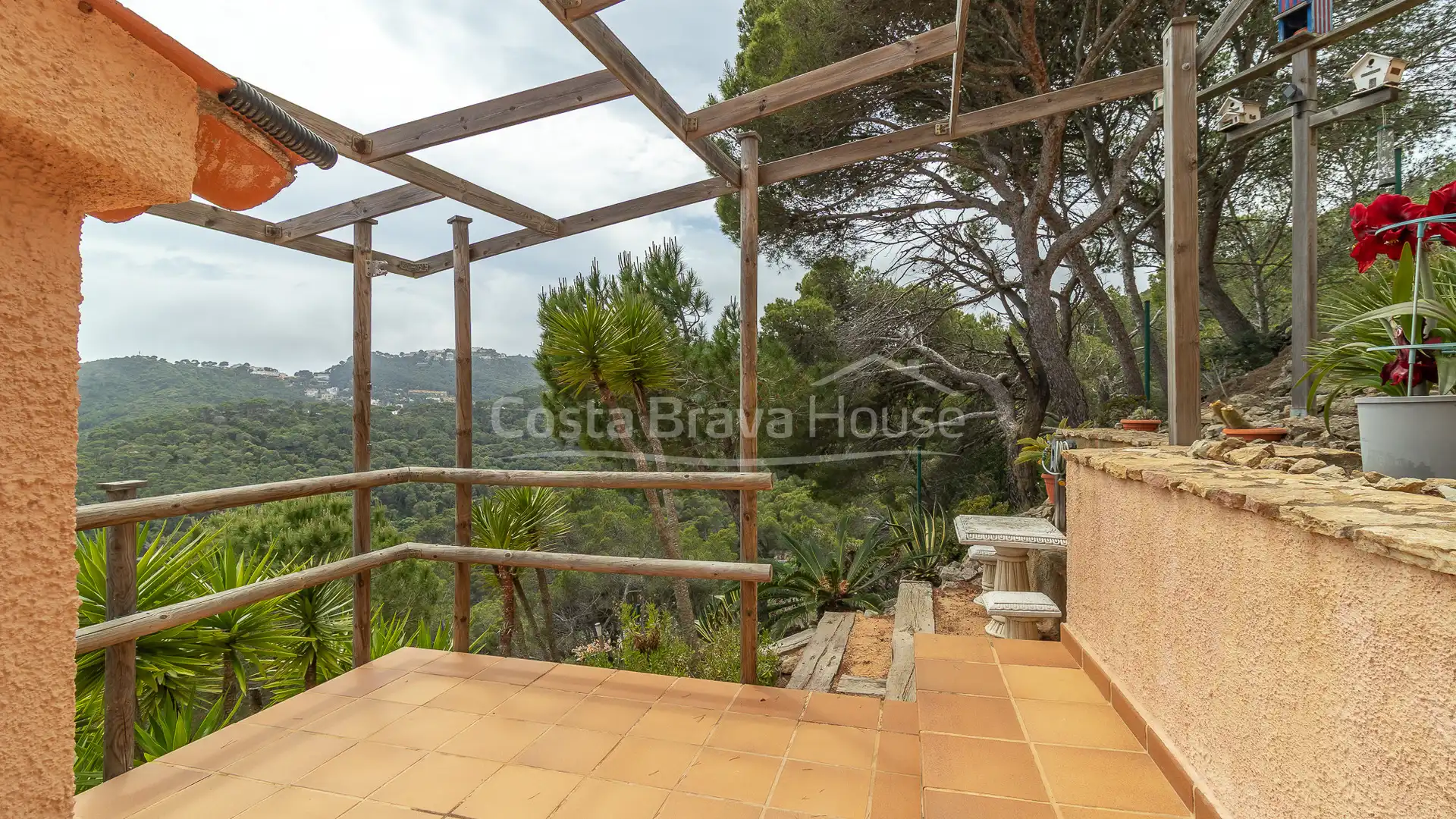 Terrassa de Casa o xalet en venda en Begur amb Calefacció, Jardí privat i Terrassa