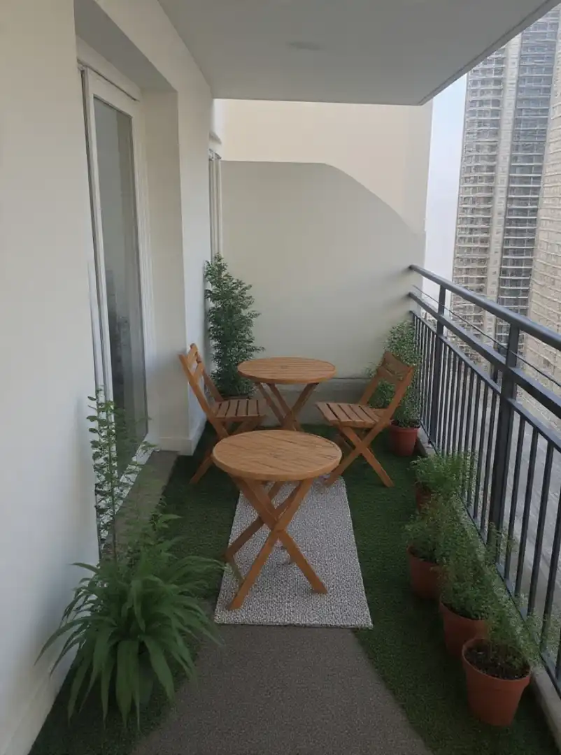 Balcony of Flat for sale in Móstoles  with Air Conditioner, Heating and Terrace