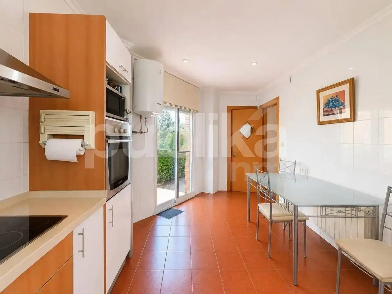 Cocina de Casa o chalet en venta en San Vicente del Raspeig / Sant Vicent del Raspeig con Aire acondicionado, Calefacción y Piscina