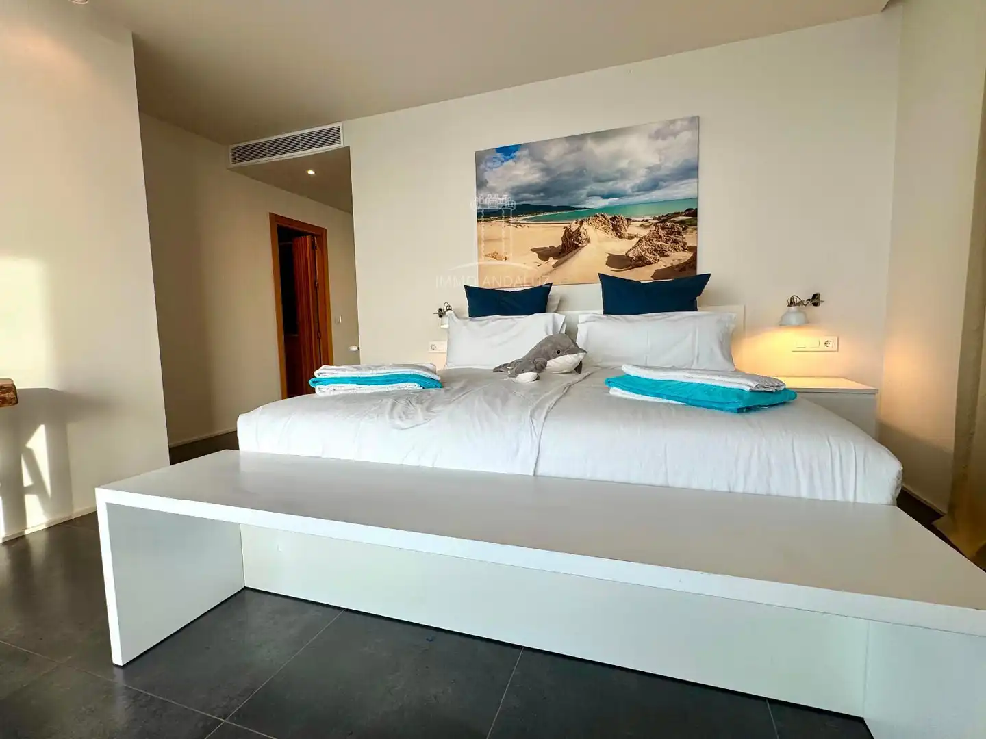 Bedroom of Houses for sale in Zahara de los Atunes  with Air Conditioner, Heating and Storage room
