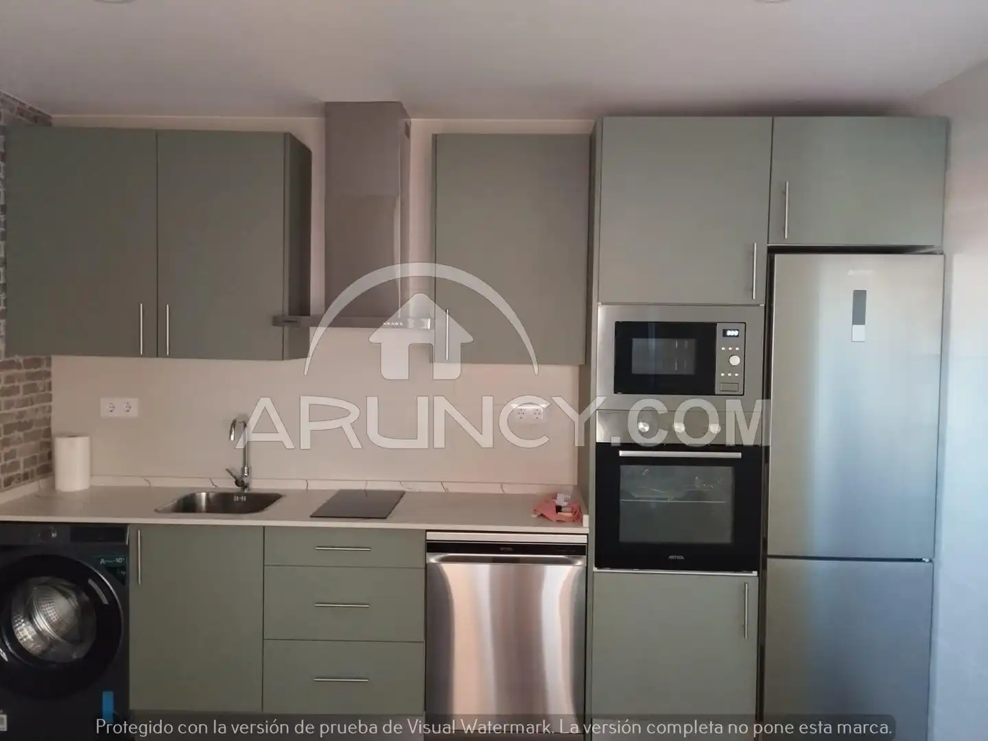 Cocina de Piso de alquiler en Alcalá de Guadaira con Aire acondicionado