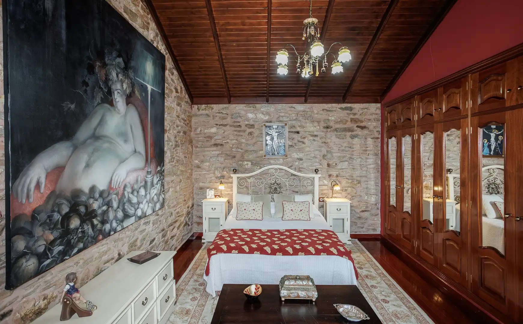 Habitación de Finca rústica en venta en Cospeito con Piscina