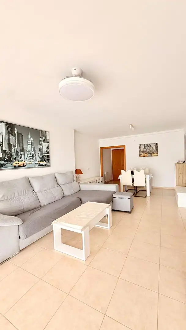 Sala de estar de Piso en venta en Cunit con Aire acondicionado, Calefacción y Terraza