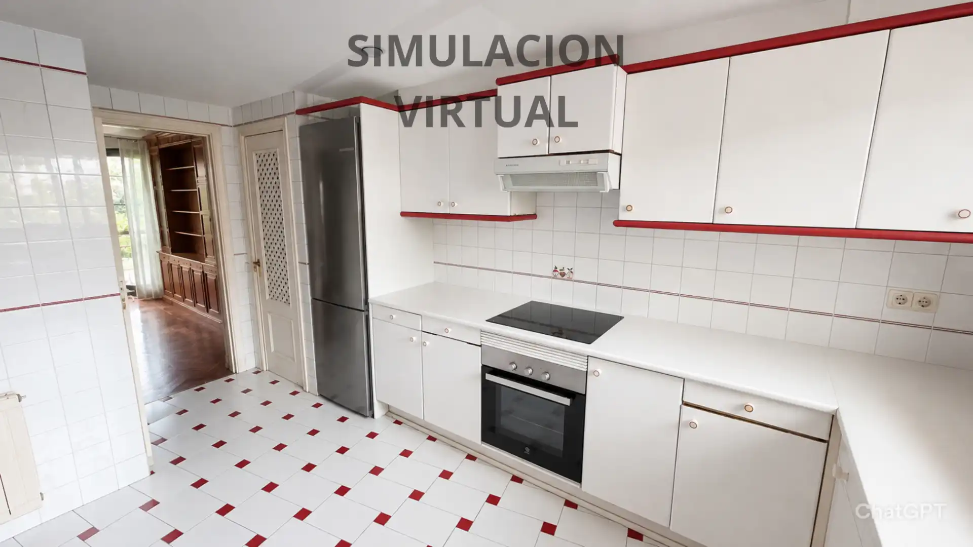 Cuina de Casa adosada en venda en Villanueva del Pardillo amb Aire condicionat, Calefacció i Jardí privat