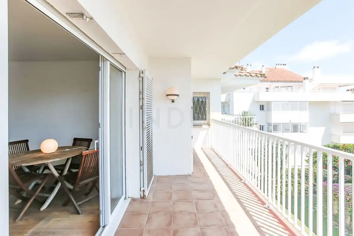 Terraza de Apartamento en venta en Sitges con Aire acondicionado