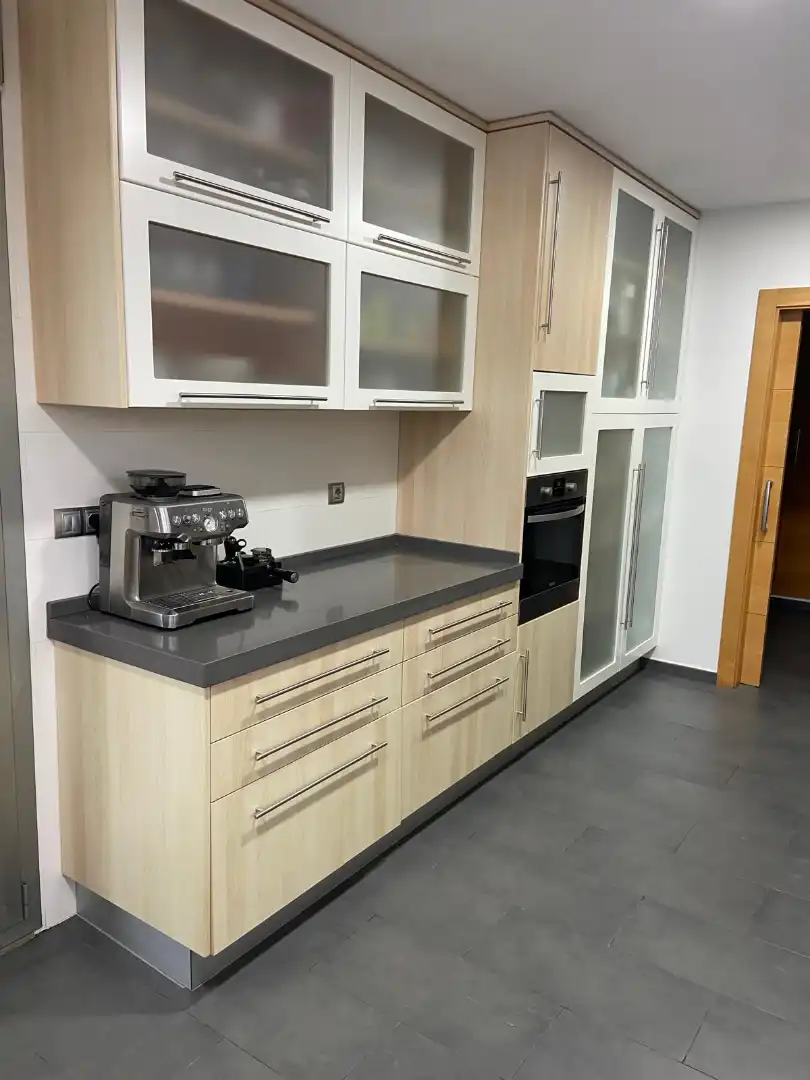 Cocina de Casa o chalet en venta en Almansa con Calefacción, Jardín privado y Piscina