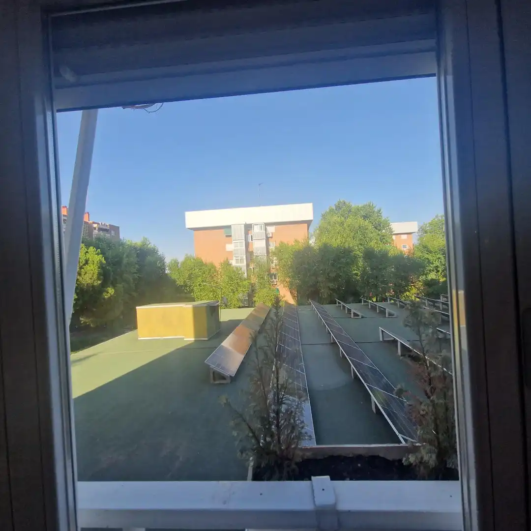 Terrace of Flat for sale in Madrid  with Air Conditioner, Heating and Private garden