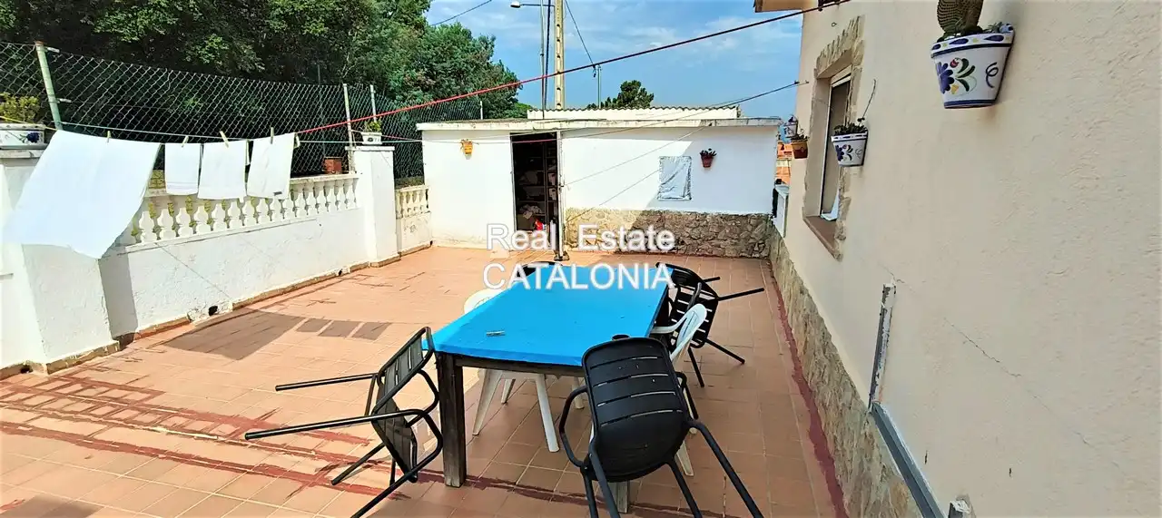 Vista exterior de Casa o xalet en venda en Lloret de Mar amb Calefacció, Jardí privat i Terrassa