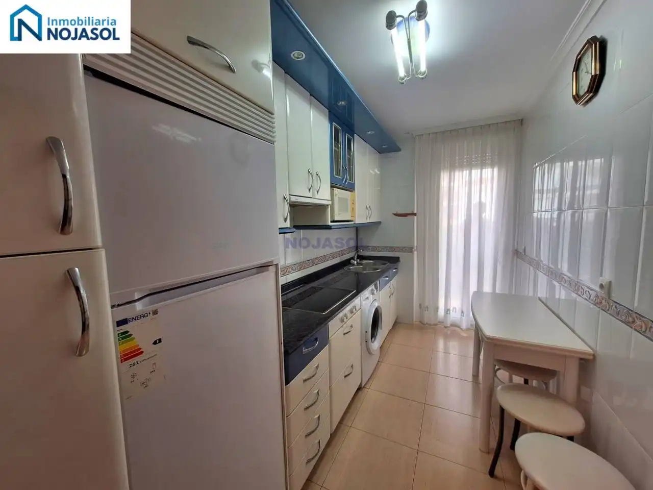 Cocina de Apartamento de alquiler en Noja con Calefacción, Jardín privado y Terraza