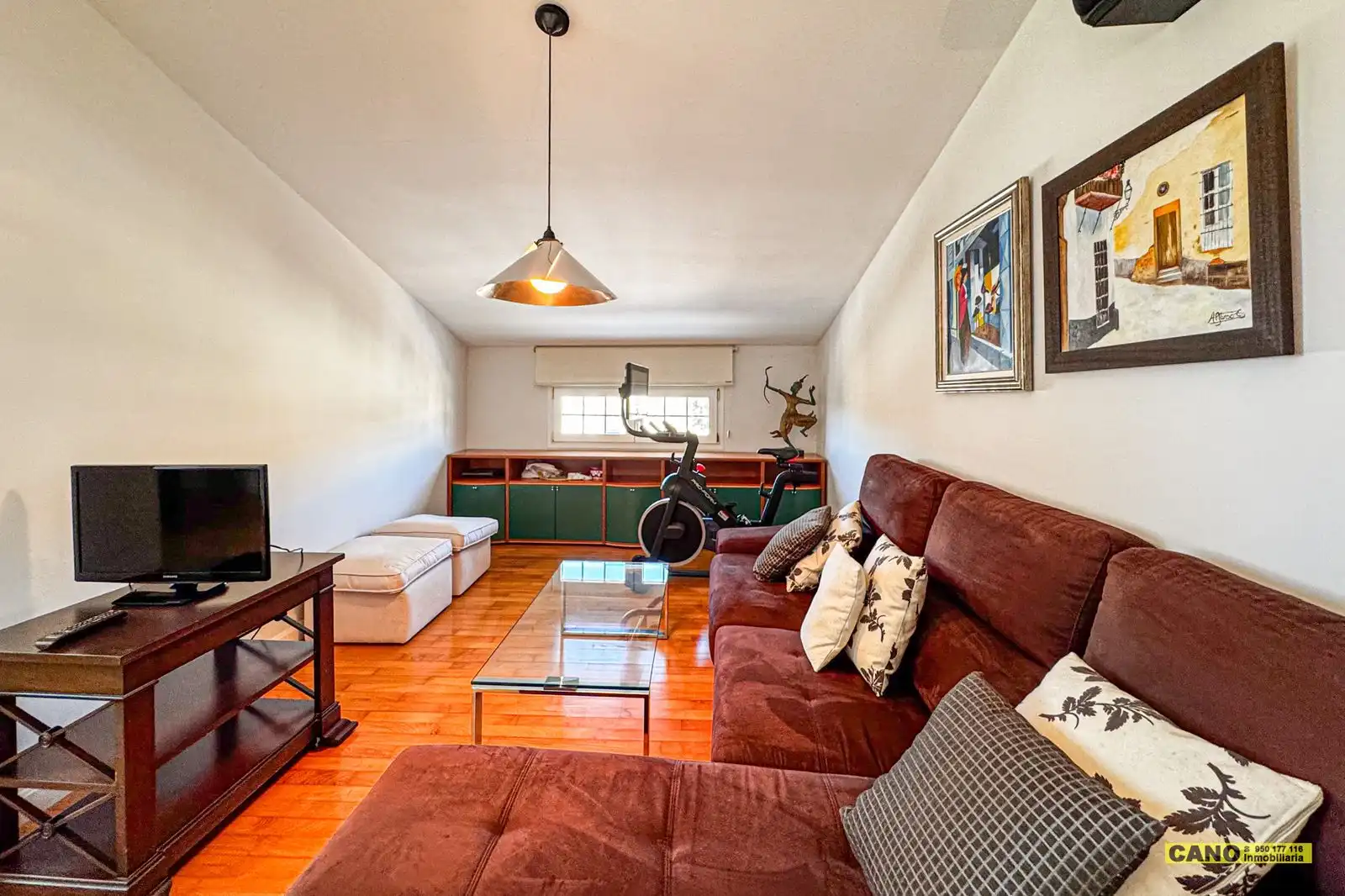 Living room of Houses for sale in Roquetas de Mar  with Terrace, Storage room and Swimming Pool