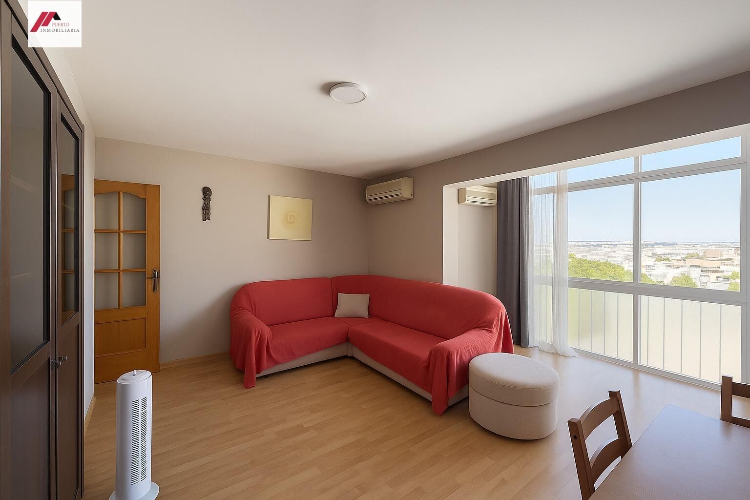 Living room of Flat for sale in El Puerto de Santa María  with Furnished and Balcony
