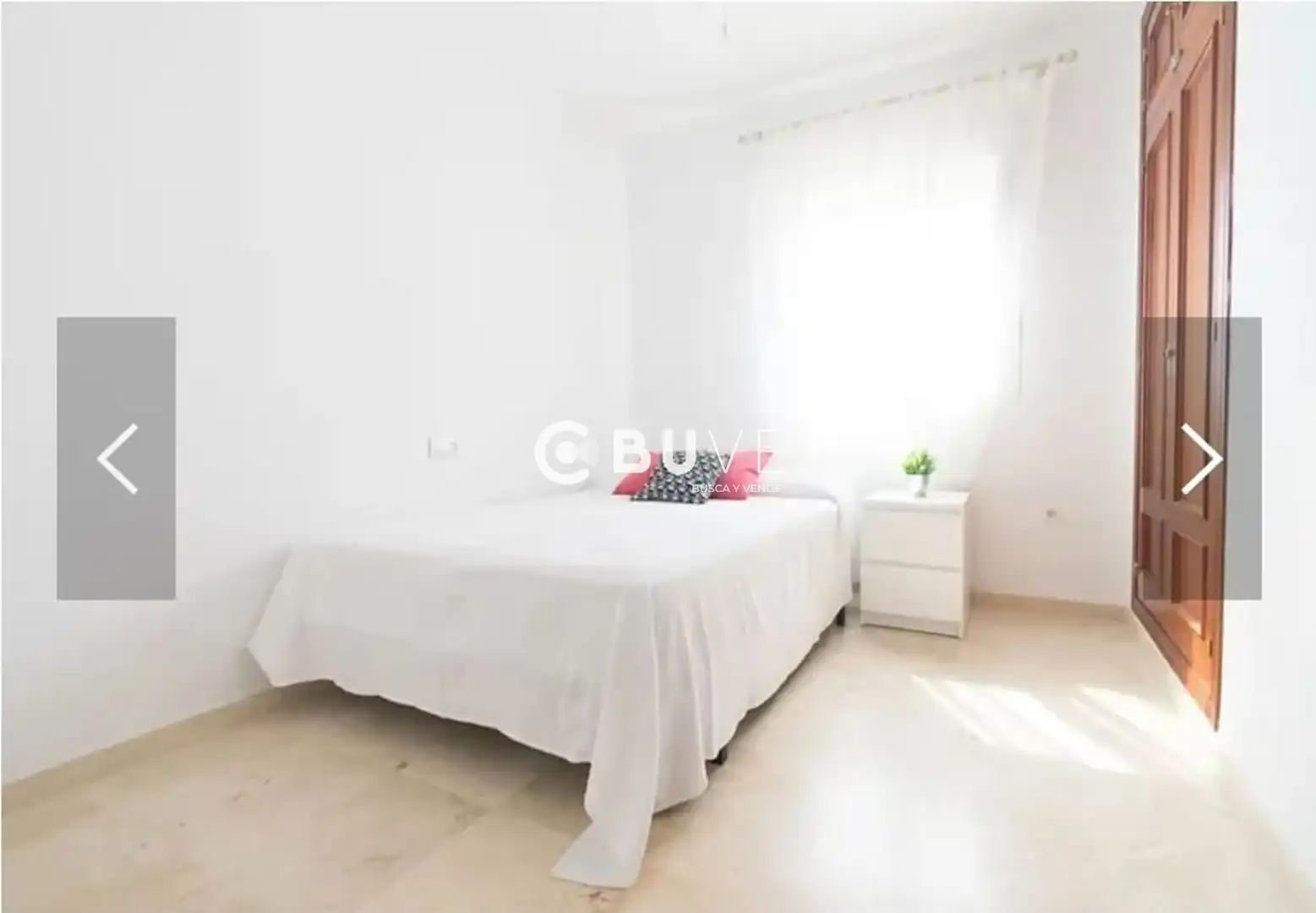 Dormitori de Casa adosada de lloguer en Rota amb Aire condicionat, Calefacció i Jardí privat