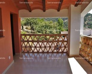 Terrace of House or chalet for sale in Almonaster la Real  with Air Conditioner, Terrace and Swimming Pool