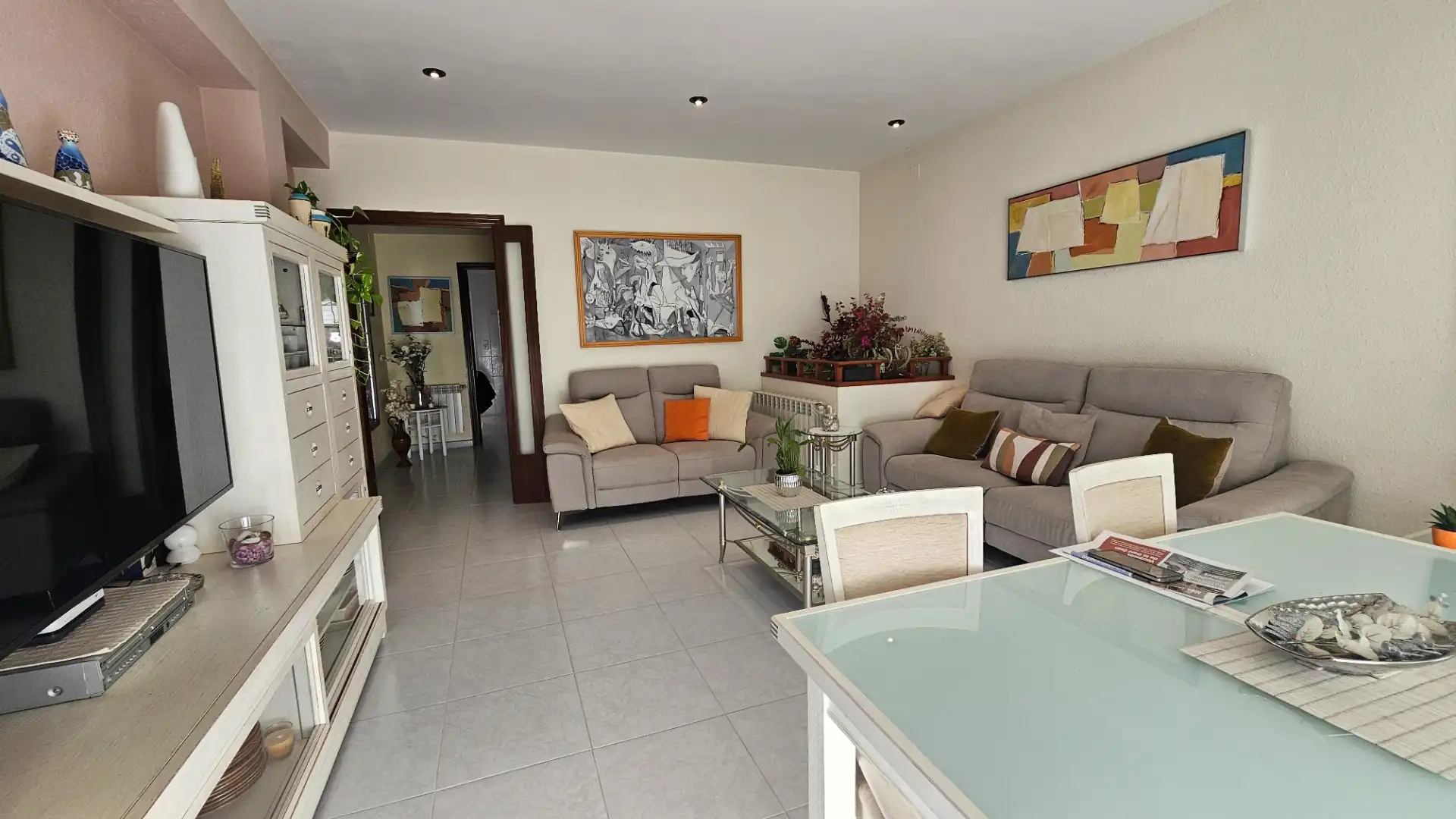 Sala de estar de Casa o chalet en venta en Sabadell con Aire acondicionado, Calefacción y Terraza