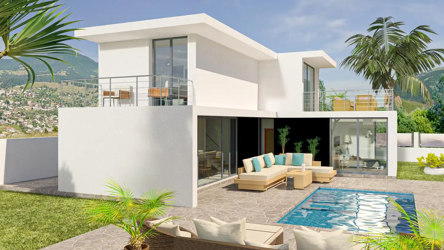 Terraza de Casa o chalet en venta en L'Ametlla de Mar  con Jardín privado y Piscina