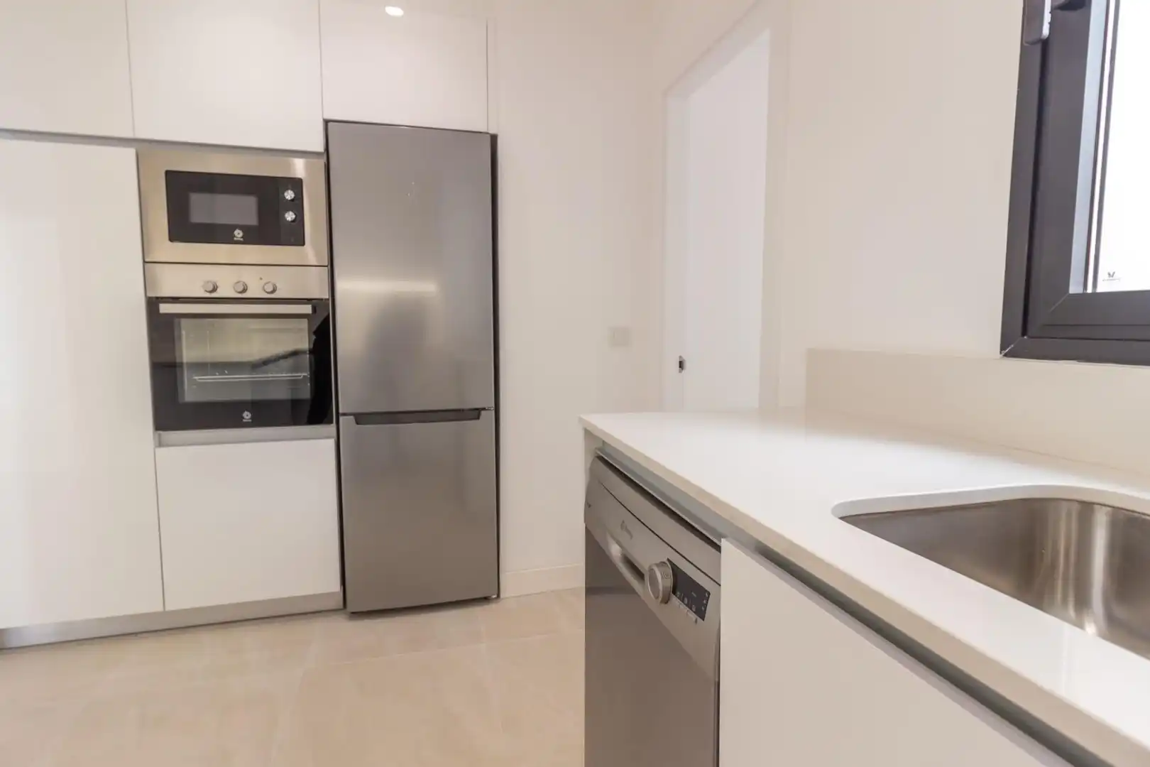 Cocina de Piso de alquiler en Las Palmas de Gran Canaria con Terraza