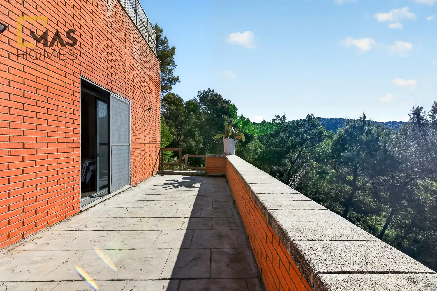 Terrassa de Casa o xalet en venda en Sant Llorenç Savall amb Aire condicionat, Calefacció i Jardí privat