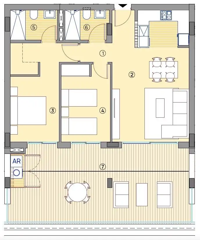Erdgeschoss zum Verkauf in Mutxamel mit Klimaanlage, Terrasse und Gemeinschaftspool
