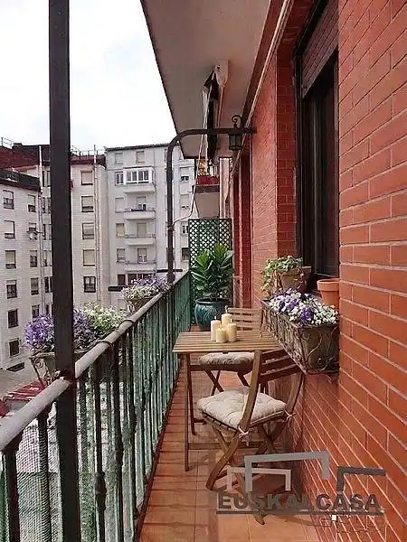 Balcony of Flat for sale in Bilbao   with Heating and Terrace