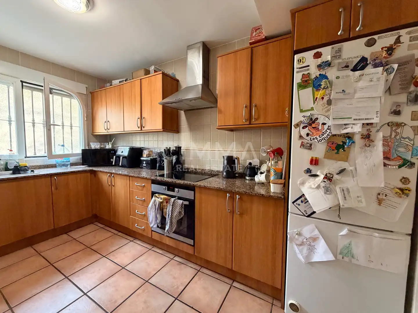 Cuina de Casa o xalet en venda en La Nucia amb Aire condicionat, Calefacció i Jardí privat
