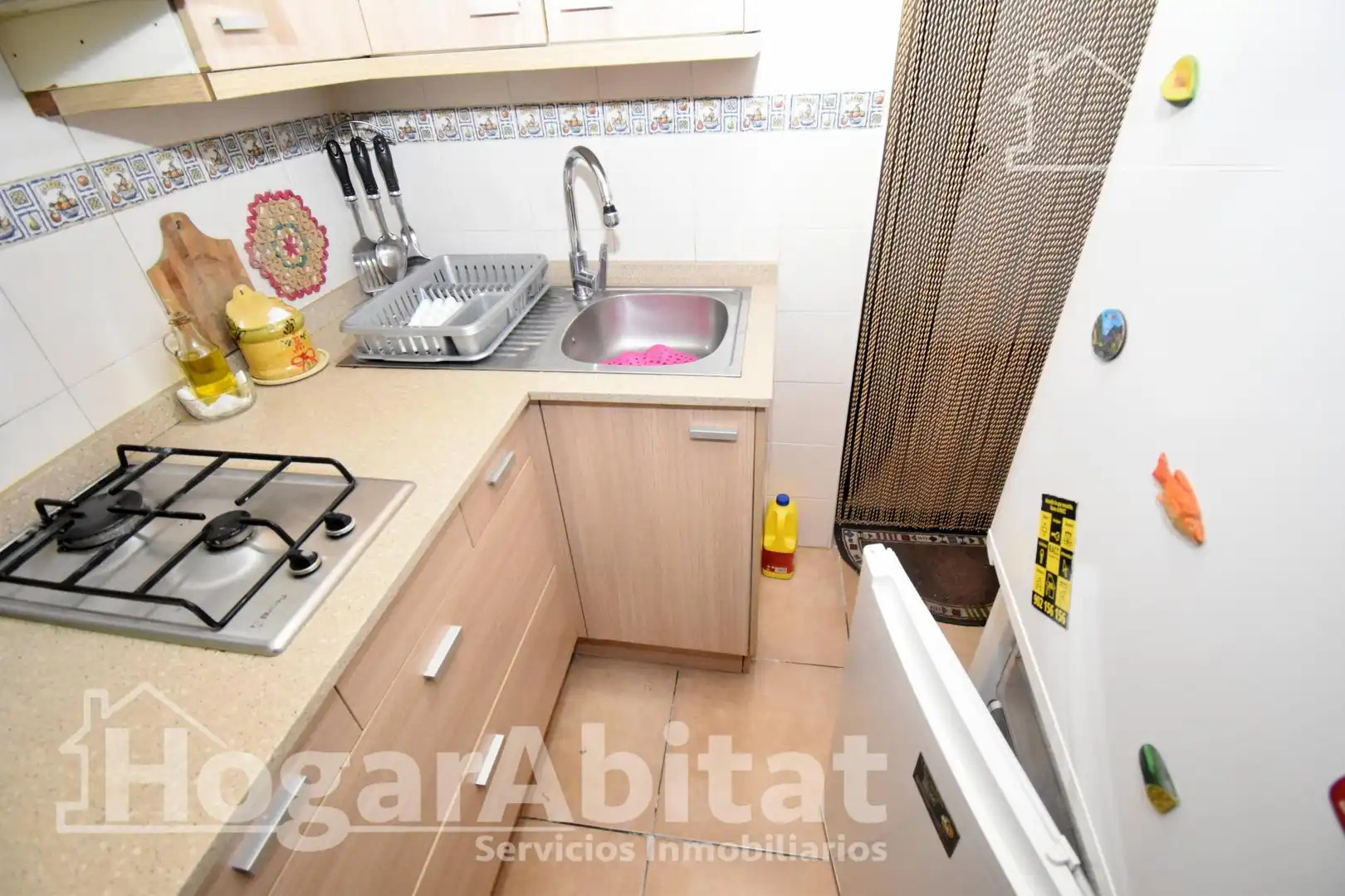Cocina de Piso en venta en Castellón de la Plana / Castelló de la Plana con Trastero y Amueblado
