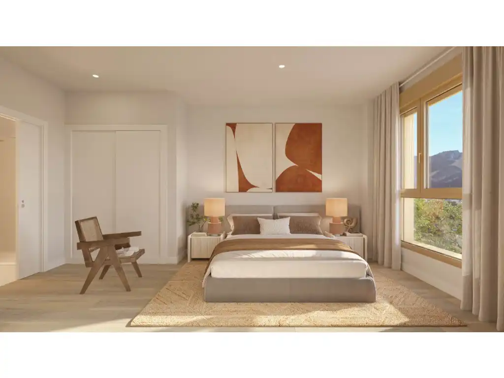 Habitación de Apartamento en venta en El Verger con Aire acondicionado, Jardín privado y Terraza