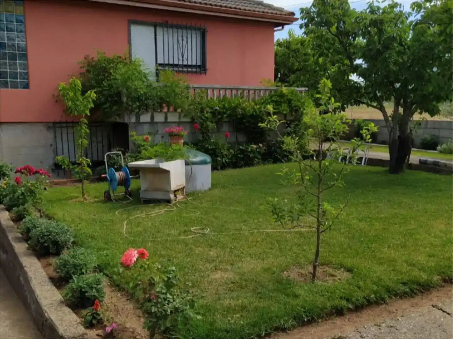 Jardí de Casa o xalet en venda en Ponferrada amb Jardí privat, Parquet i Traster