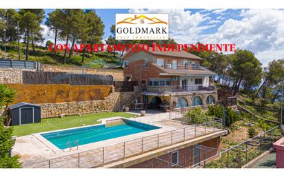 Swimming pool of House or chalet for sale in Corbera de Llobregat  with Air Conditioner, Terrace and Swimming Pool